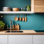 친환경 조리법을 위한 주방 정리 노하우 - Here are three detailed image prompts in English, focusing on creating a sustainable and eco-friendl...